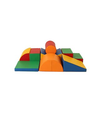 IGLU Softplay Foam blokken set Adventurer  | Primaire kleuren