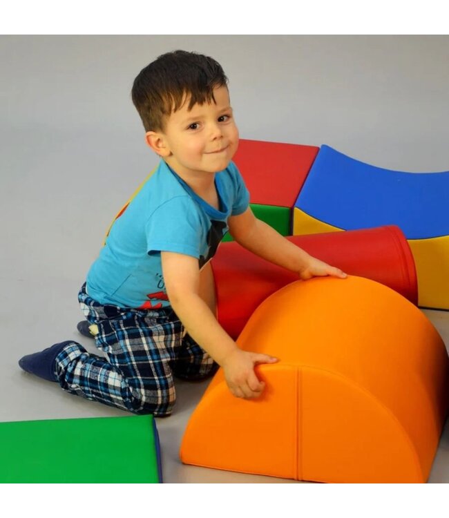 Foam blokken set Adventurer – creatieve speelset in primaire kleuren voor bouwen en spelen