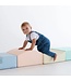 Foam speelblokken Little Crawler – 7-delige set in zachte pastelkleuren voor kruipende ontdekkers