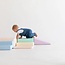 Blocs en mousse Little Crawler – set de 7 pièces en couleurs pastel pour petits explorateurs