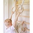 Wooden wall rack and climbing frame – Natural