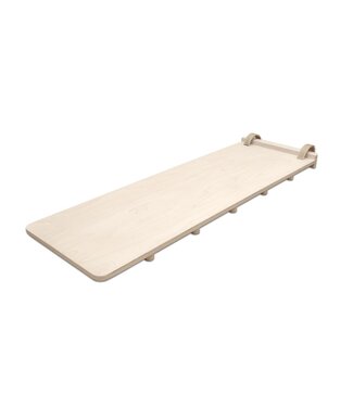 Fitwood Houten glijbaan voor klimwand/klimboog | Naturel