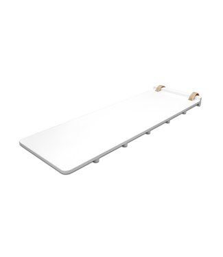 Fitwood Houten glijbaan voor klimwand/klimboog | Wit