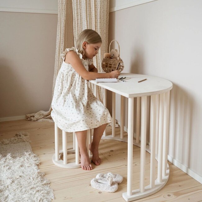 Houten klimboog in naturel – Veilig klimmen en spelen voor kinderen