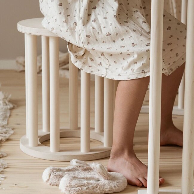 Houten klimboog in naturel – Veilig klimmen en spelen voor kinderen