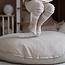 Lempi floor cushion in sand – Comfortable and stylish seating and play cushion