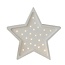 Little Lights Star lamp wooden | White