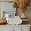 Wooden cloud lamp in white – cozy, handmade lighting for children’s room or home interior