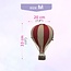Decorative red/beige balloon size M – charming decoration for kids’ room