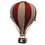 Decorative red/beige balloon size L – charming decoration for kids’ room