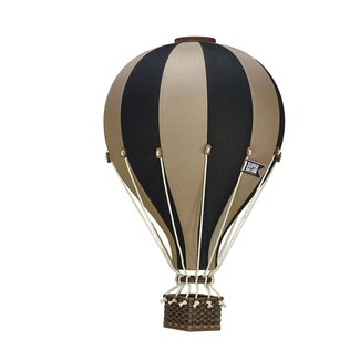 Super Balloon Decorative balloon size S | Black/beige