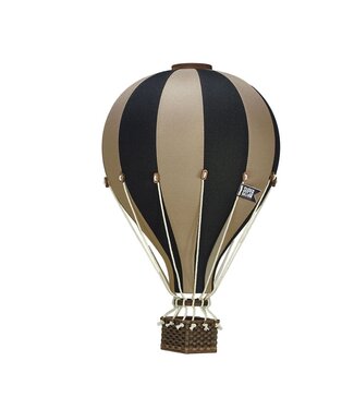 Super Balloon Decoratieve luchtballon maat S | Zwart/beige