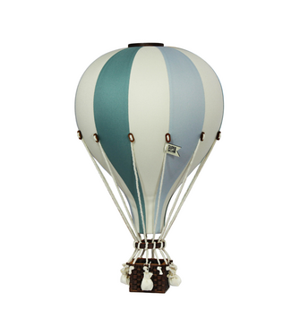 Super Balloon Decoratieve luchtballon maat L | Mint/beige/groen