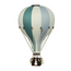 Decoratieve luchtballon Mint/beige/groen maat L – stijlvolle decoratie voor kinderkamer
