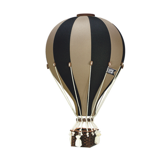 Super Balloon Decoratieve luchtballon maat L | Zwart/beige