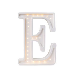 Little Lights Buchstabenlampe - Holz | E