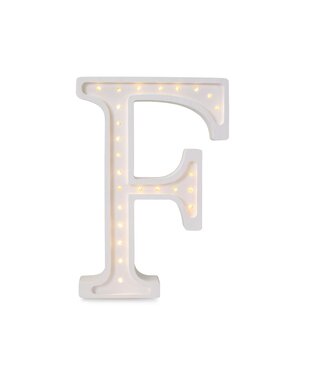 Little Lights Letter lamp - hout | F