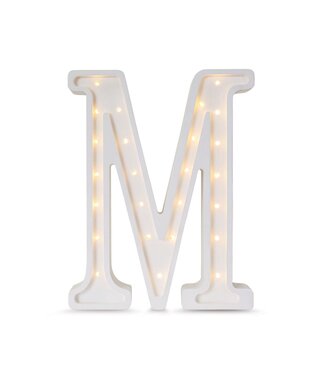 Little Lights Letter lamp - hout | M