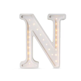 Little Lights Letter lamp - hout | N