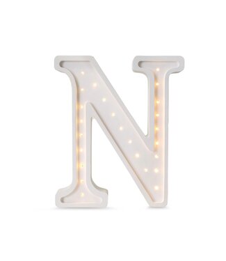 Little Lights Letter lamp - hout | N