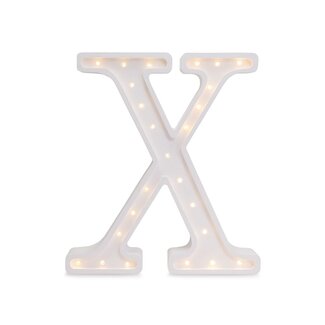 Little Lights Letter lamp - wooden | X