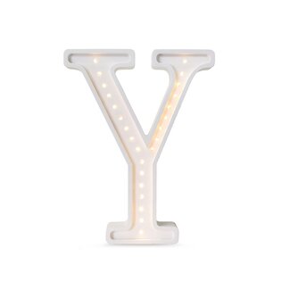 Little Lights Letter lamp - hout | Y