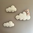 Marjems Clouds with teddy bear | 3-piece