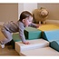 Foam blocks set Explorer – soft blocks for safe and playful climbing | Turquoise