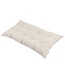 Floor cushion with tufting corduroy | Ecru | Rectangular