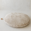 Floor cushion waffle corduroy | Beige | 100 cm