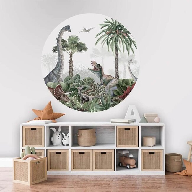 Wall Circle Dino Jive – cheerful dinos for the kids’ room