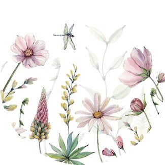 Kikki Belle Muurcirkel Fabulous Flowers