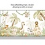 Savannah Joy vliesbehang – vrolijke safari dieren voor de kinderkamer