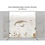 Sensational Sea non-woven wallpaper – warm underwater world in brown tones with dolphins and whales