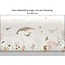 Sensational Sea non-woven wallpaper – warm underwater world in brown tones with dolphins and whales