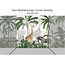Jungle Jive non-woven wallpaper – colorful jungle with animals and plants