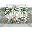 Jungle Jive papier intissé – jungle colorée avec animaux et plantes