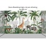 Jungle Jive non-woven wallpaper – colorful jungle with animals and plants