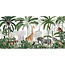 Jungle Jive papier intissé – jungle colorée avec animaux et plantes