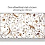 Papier peint photo Playful Forest blanc – motif forêt apaisant pour chambre bébé et enfant