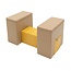 Foamblokken balans brug in beige/honey tinten – perfect voor balans en motoriek
