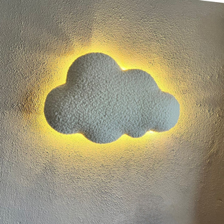 Wolken lamp handgemaakt | Maat L