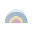Foam blocks set Rainbow in soft pastel colors – safe and motor skills boosting