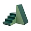 Blocs en mousse toboggan XL vert pour grimper, glisser & jouer