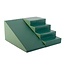 Foam blocks slide XL in green for climbing, sliding & active play