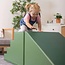 Blocs en mousse toboggan XL vert pour grimper, glisser & jouer