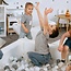 Soft foam block ball pit in white – Safe and fun play for babies and toddlers
