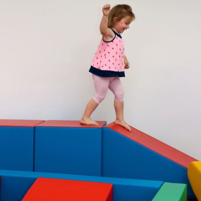 XXL Foam Block Party Set in Primary Colors – Safe and Creative Play for Kids