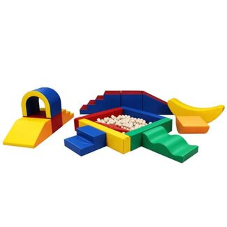 IGLU Softplay Set de Blocs en Mousse Party XXL | Couleurs Primaires