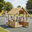 Open Playhouse for outdoors – safe, bright and versatile playhouse for children